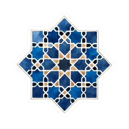 Moroccan zelija pattern